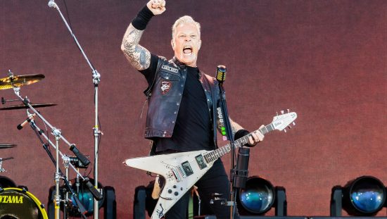 James Hetfield durante a M72 World Tour (Foto: Alamy / Reprodução)