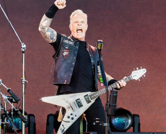 James Hetfield durante a M72 World Tour (Foto: Alamy / Reprodução)